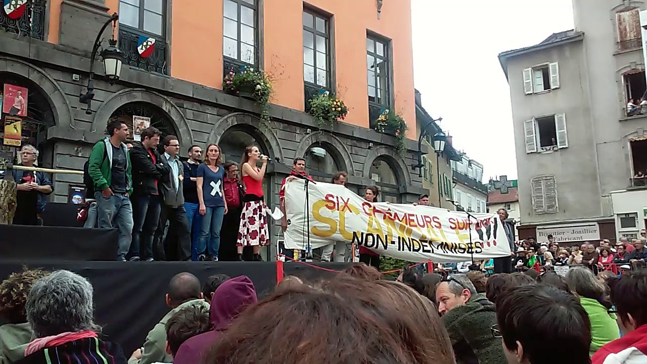 Inauguration du festival d'Aurillac, vidéo n°1