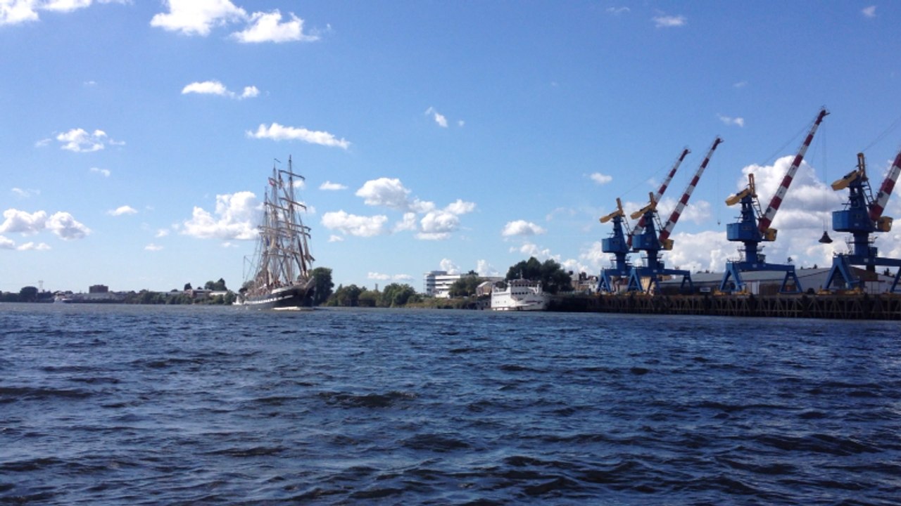 Le Belem rejoint son port d'attache