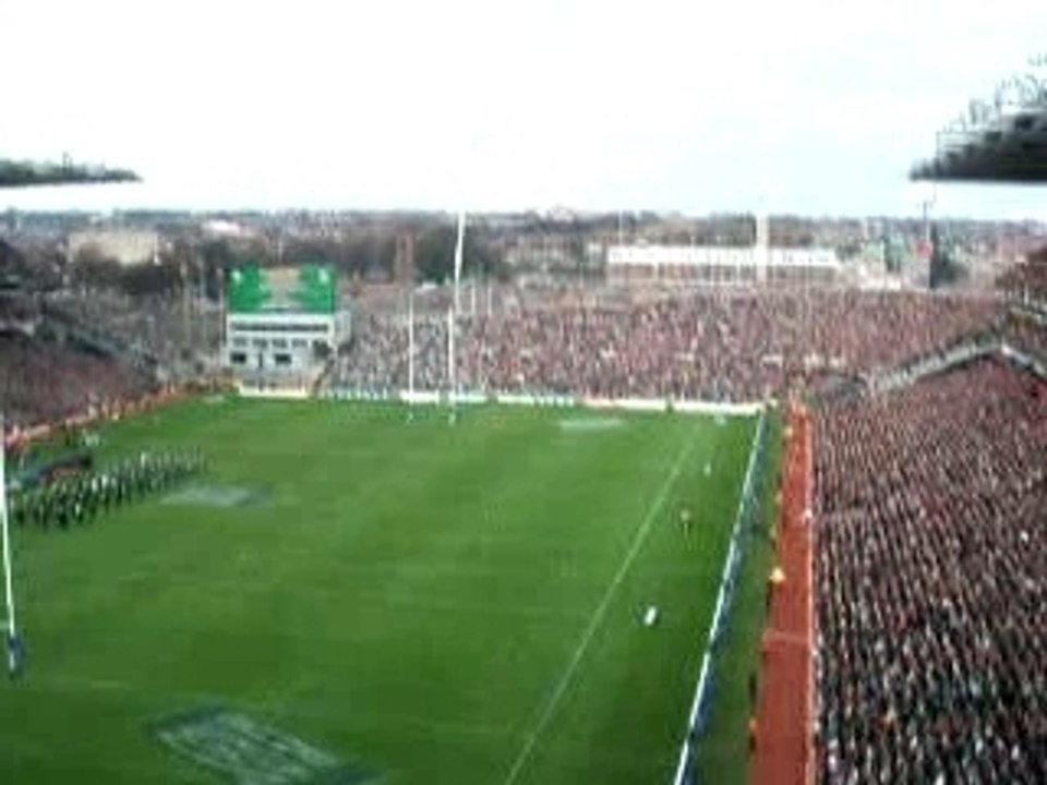 France Irlande 2007 Hymne Irlandais