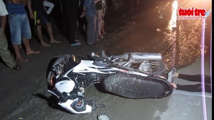 Xe tải cán ngang, một nữ sinh viên thiệt mạng