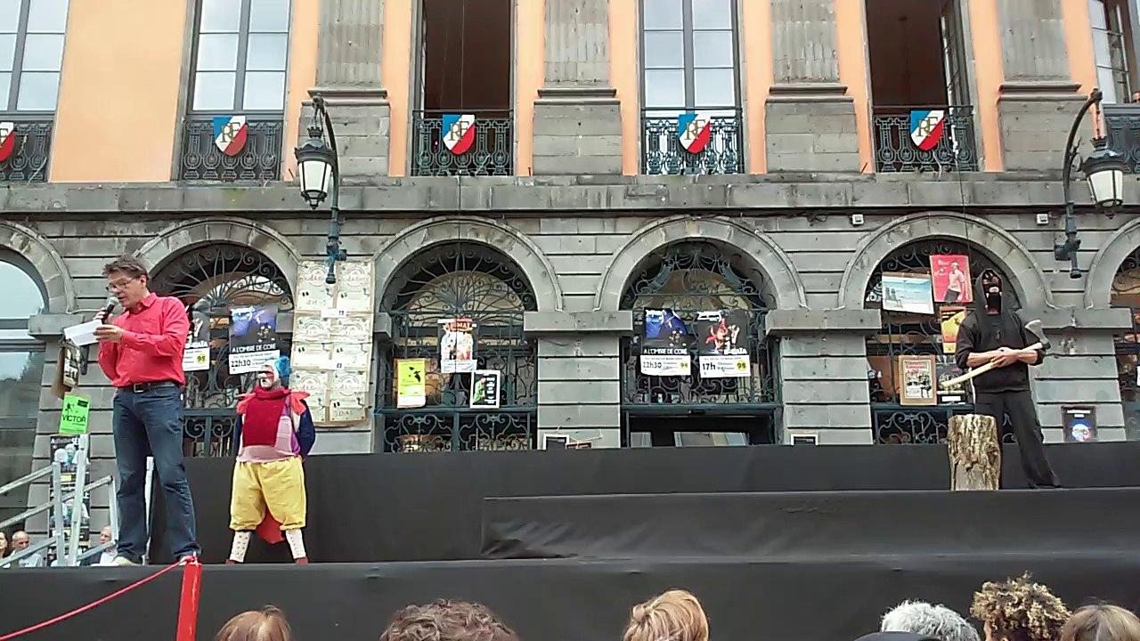 Inauguration du festival d'Aurillac, vidéo n°2