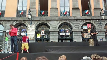 Inauguration du festival d'Aurillac, vidéo n°2