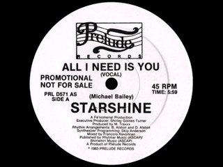 Starshine -  All I Need Is You (1983)