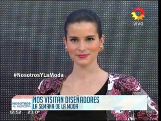 Laura Rivarola Desfile "Nosotros al mediodía" @Nosotros_ok