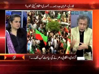 Nasim Zehra in Special Transmission QMS in Capital tv 17-08-2014 Part-1