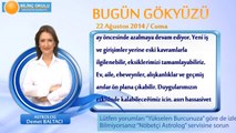 KOVA Burcu, GÜNLÜK Astroloji Yorumu,22 AĞUSTOS 2014, Astrolog DEMET BALTACI Bilinç Okulu