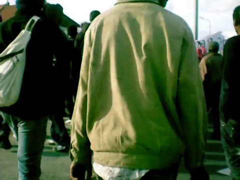 manifestation des communautés de réfugiés à Calais 3