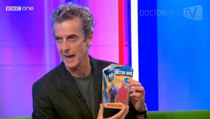 Peter Capaldi The One Show Aug 2014