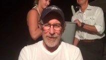 Steven Spielberg Accepts The ALS Ice Bucket Challenge From Oprah Winfrey