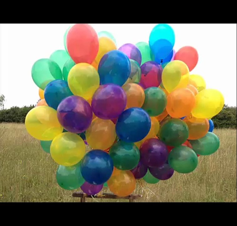video lacher ou envolée de ballons pour inauguration mariages rencontre sportives etc....