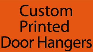 Door Knob Hanger Printing in Morganton, North Carolina from Highridge Graphics
