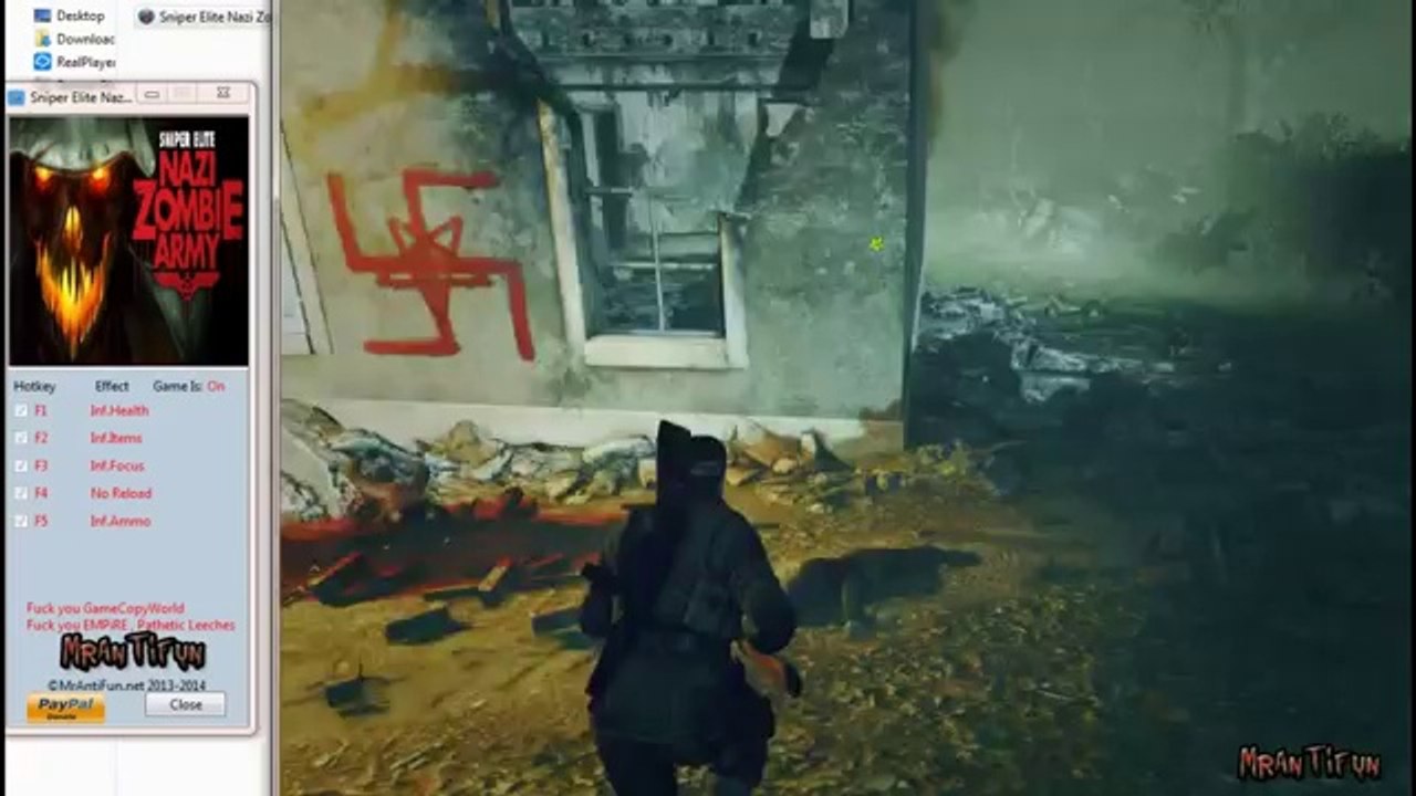 Sniper elite 1 trainer free download windows