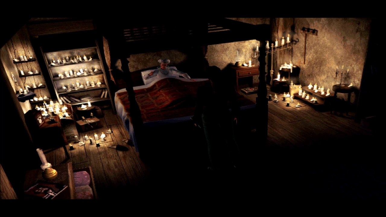 Alone in the Dark The New Nightmare - 5 Minute Gameplay (2001) PS1/PS2/PC/Dreamcast/GBC