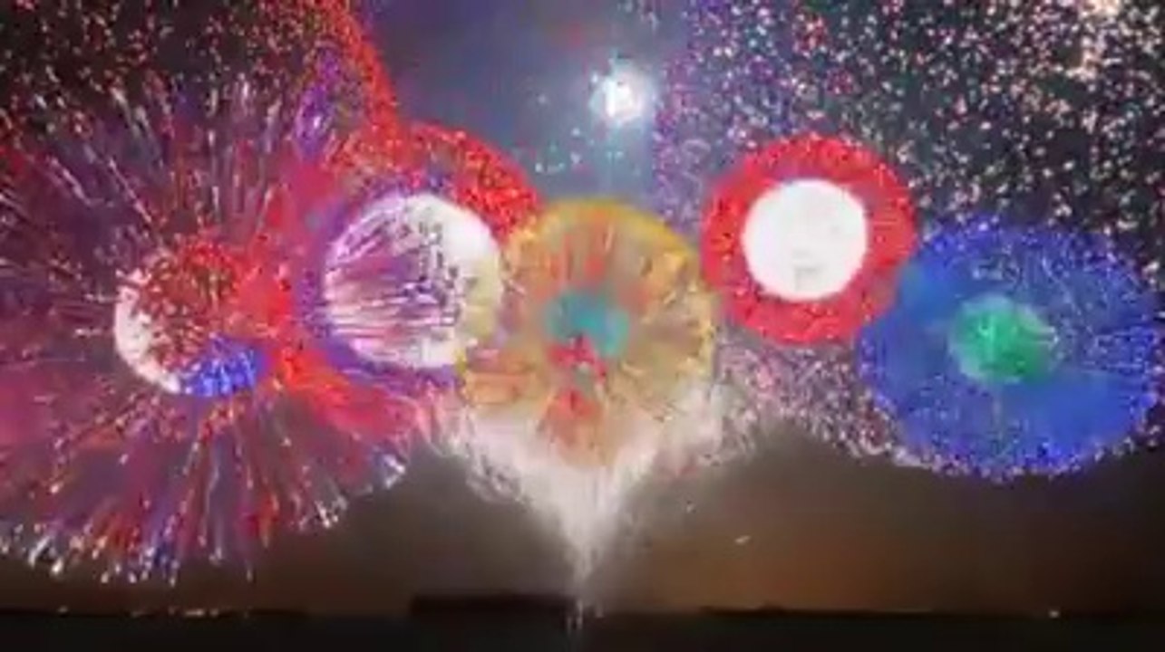 Beautiful Fireworks. ..