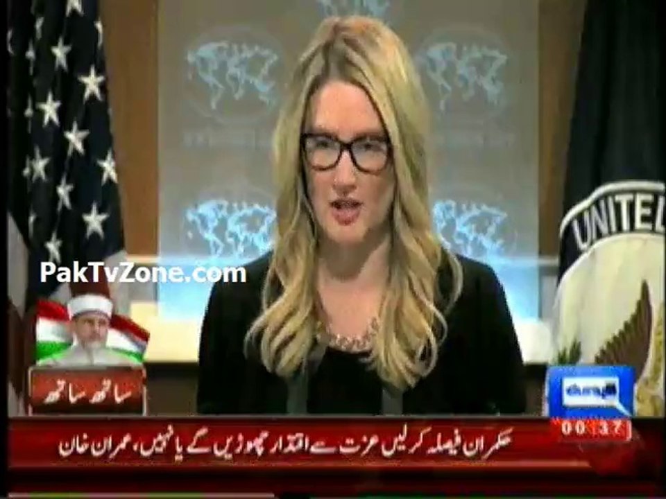 US does not support extra-constitutional changes in Pakistan State Department