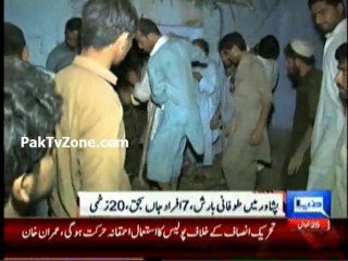 7 killed, 28 injured in rain-related incidents in Peshawar