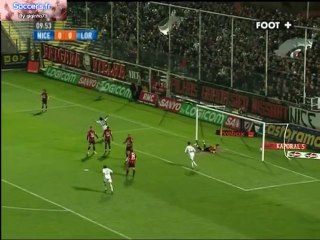 Nice - Lorient 0-1 Vahirua