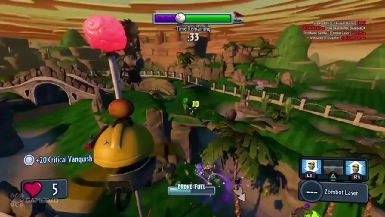 PS4 Games - Plants vs Zombies Garden Warfare - Deep Dive (Sony PlayStation 4) HD 1080p