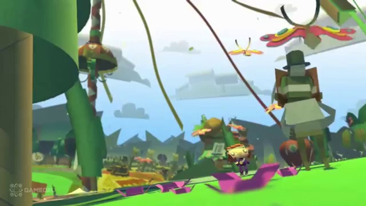 PS4 Games - Tearaway  Unfolded - Official Gamescom Trailer (2014) Sony PlayStation 4 HD 1080p