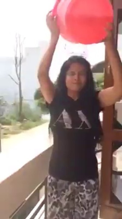Miss Pooja Does Ice Bucket Challenge