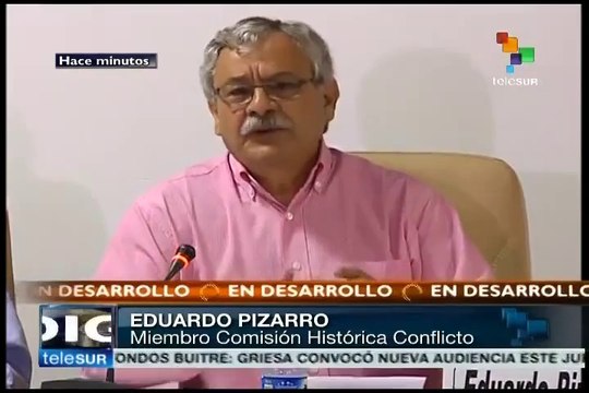 Havana: Academic Experts Commission on Colombian conflict taking place