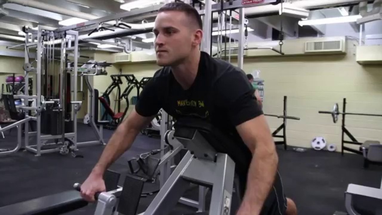 Plate-Loaded Back Machine Rows Exercise _ Exercise & Physical Fitness