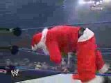 wwe español-batista vs santa claus