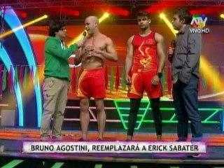 Bruno Agostini reemplazará a Erick Sabater