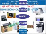 Nạp Mực, Sửa Máy In - Fax - Photocopy Quận 1,2,4,7,8,9 - 0903 125 401 Phong