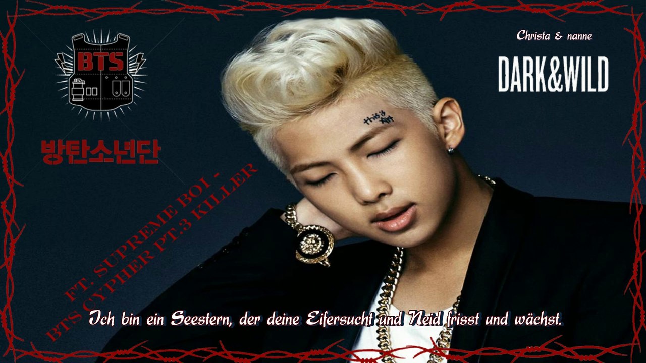 BTS ft. Supreme Boi - BTS Cypher Pt.3 Killer k-pop [german sub] 1집DARK&WILD