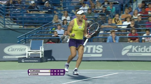 Stosur v Flipkens - Connecticut Open QF