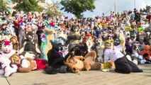 Desfile de animales fantásticos en Berlín