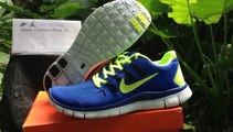 Nike Free 5.0 V2 Men Royal Blue Green Review From www.kicksgrid1.ru