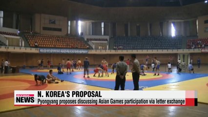 N. Korea proposes discussing Asian Games participation via letter exchange