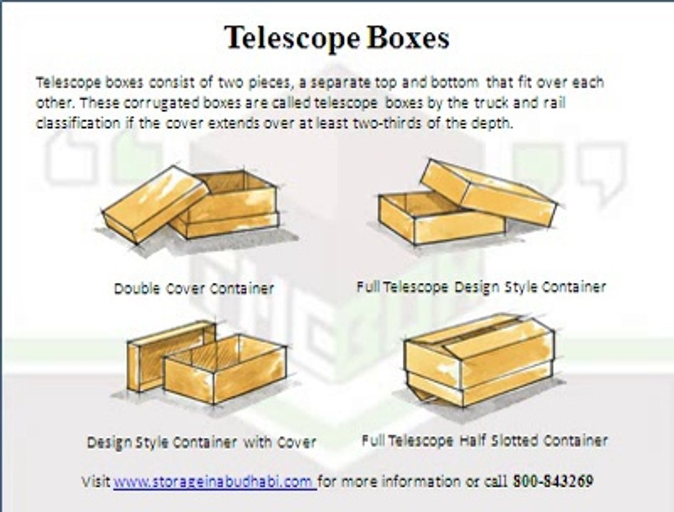 Types of Moving Boxes and Storage Packing Supplies in Abu Dhabi