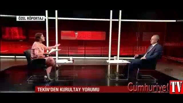 Gürsel Tekin'den 'Davutoğlu' yorumu