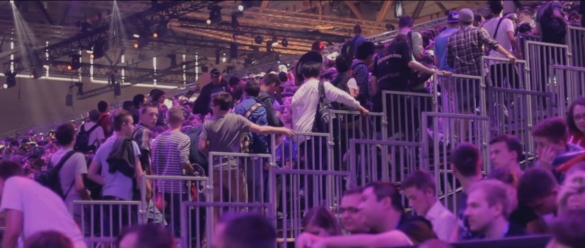 Ambiance du tournoi League of Legends LCS EU à la Gamescom 2014