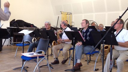 Repetition du Middle jazz band