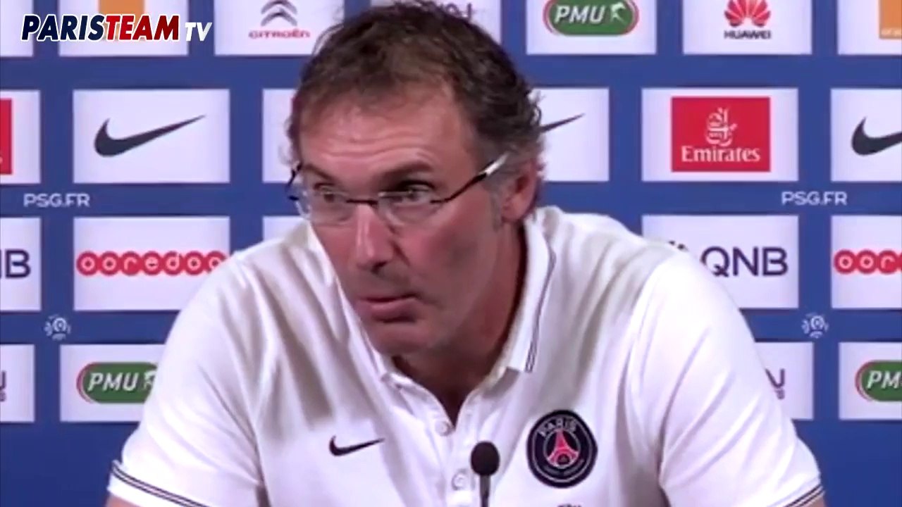 Laurent Blanc sur Edinson Cavani