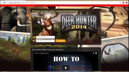 Deer Hunter 2014 Online Hack/Cheat