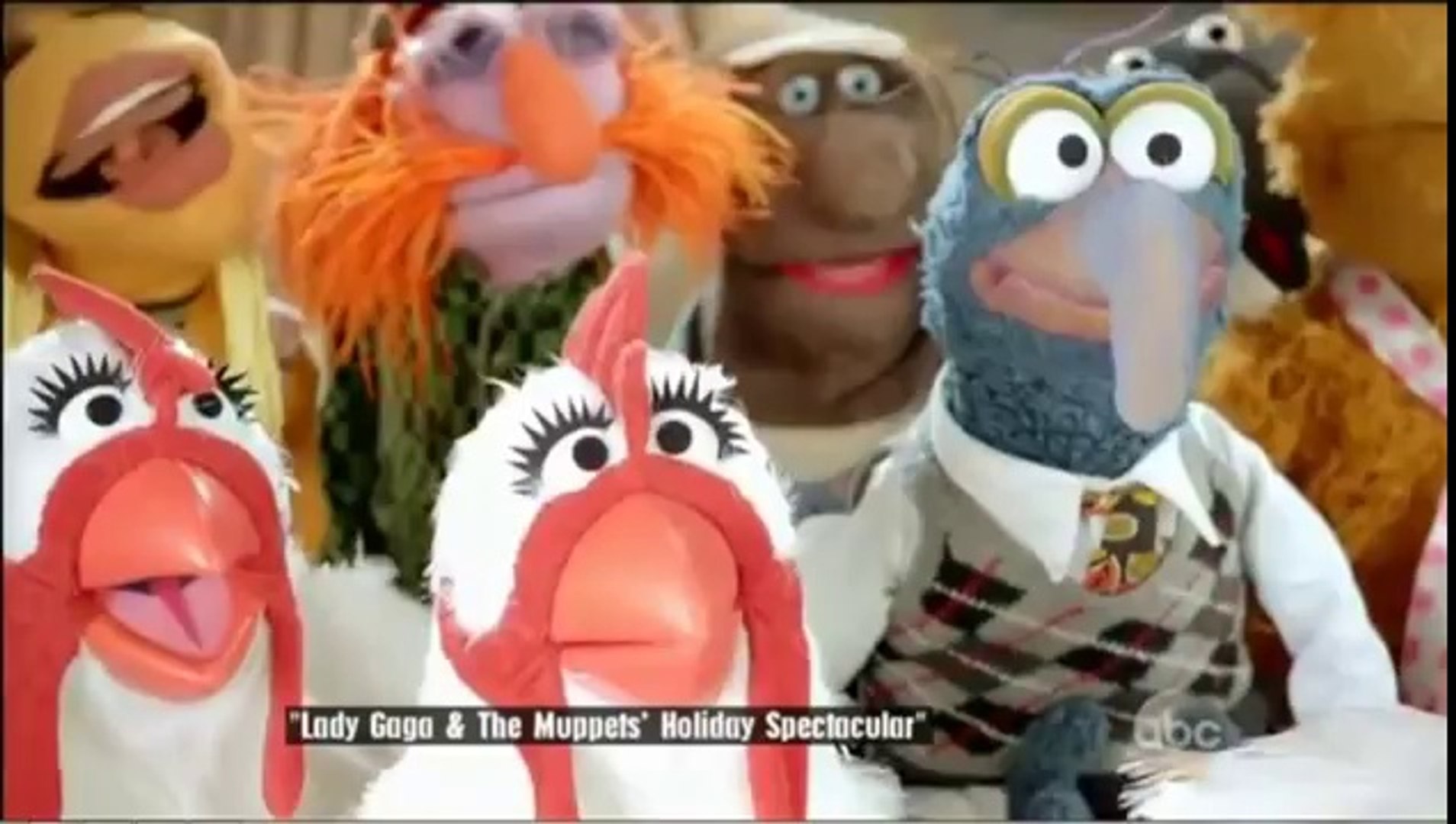 Lady Gaga Muppets Holiday Spectacular