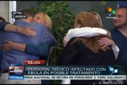 Dan de alta a personal médico tratado con fármaco contra el ébola