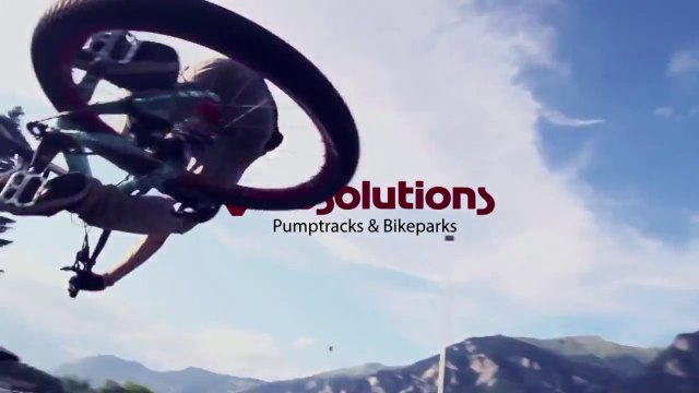 Course de Downhill Mountain Bike en POV à Méribel 2014