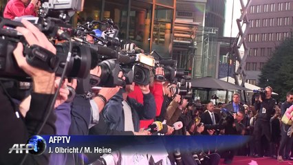 Dwayne Johnson im Streitwagen bei "Hercules"-Europapremiere
