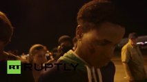 USA: Ferguson police just punched this teenager in the face