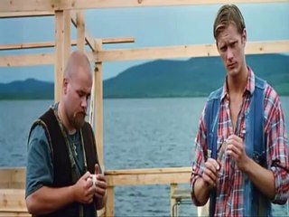 "Jarnganget" movie - Alexander Skarsgard scenes