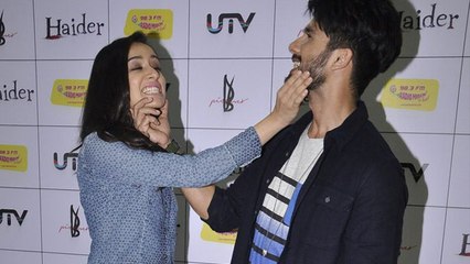 Haider Music Premiere at Radio Mirchi | Shahid Kapoor & Shraddha Kapoor