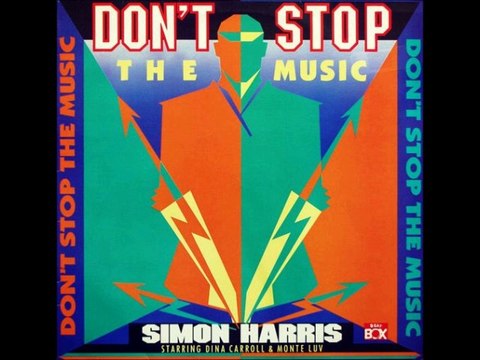 SIMON HARRIS starring dina carrol & monte luv - DON'T STOP THE MUSIC (critical club mix) HQ