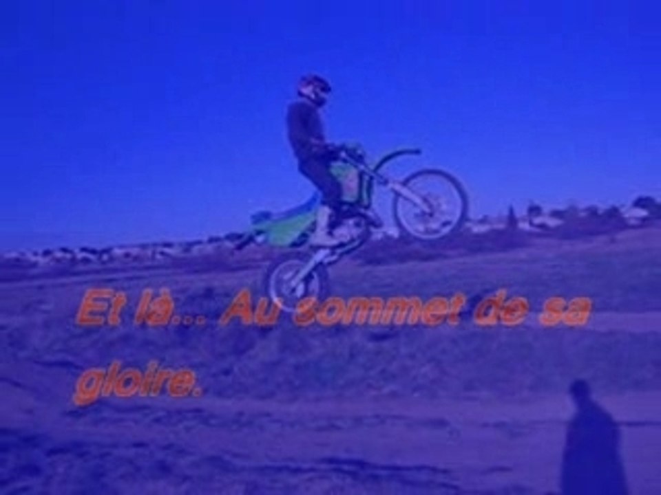 Volet N°2 Moto cross chutte