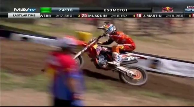 2014 AMA Motocross Rd 10 Unadilla 250 Moto 1